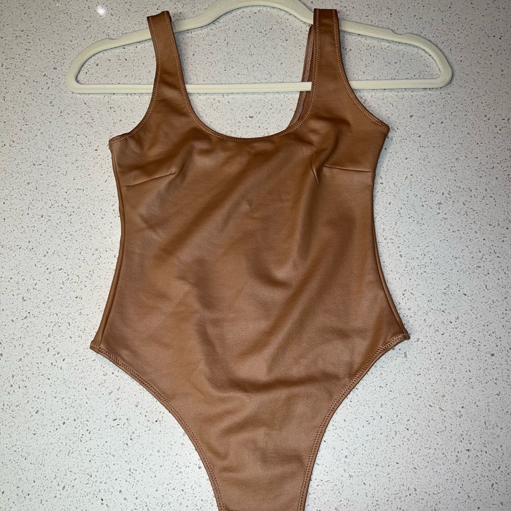 SKIMS WET JERSEY BODYSUIT